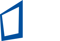 The Business District White Logo